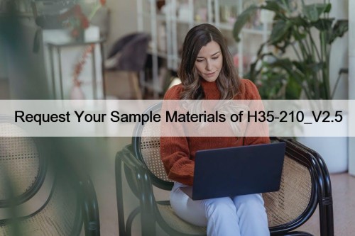Request Your Sample Materials of H35-210_V2.5