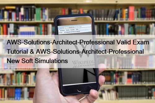 AWS-Solutions-Architect-Professional Valid Exam Tutorial & AWS-Solutions-Architect-Professional New Soft ...